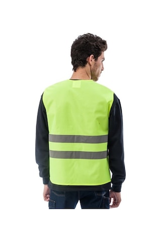 Ikaz Yeleği Sarı Işçi Tip Ikaz Yeleği