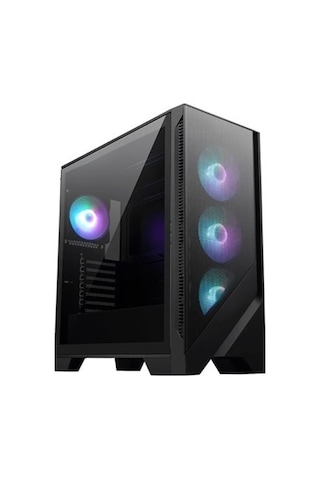 MSI Mag Forge 320R AIRFLOW Temperli Cam 4x120mm ARGB Fan ATX Bilgisayar Kasası