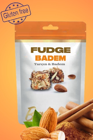 Fudge Tarçınlı & Bademli Atıştırmalık 100gr X3 Adet
