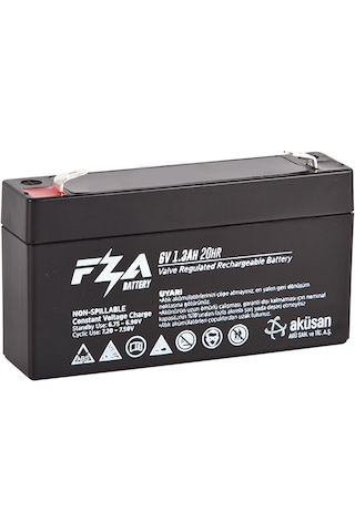 Fza 6 V 1,3 Ah Agm Akü