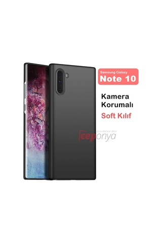 Samsung Galaxy Uyumlu Note 10 Kamera Korumali Kaliteli Silikon Kilif 377825642