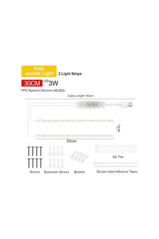 Yulong Geeroyoo Bitki Büyüme Işığı Şeridi - 4 Ayarlanabilir Diğer