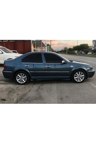 Volkswagen Bora Krom Cam Çıtası 1998-2004 4Prç Paslanmaz Çelik N11.143