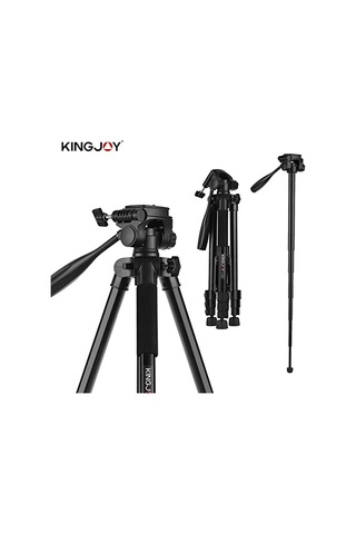 Fototek Vt 860 180Cm Pro Hidrolik Dslr Tripod Telefon Tutucu