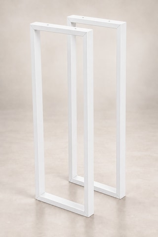 Metal Bar Masası Dresuar Konsol Çok Amaçlı Masa Ayağı 2 Adet Ayak 87 Cm Mobilya Ayağı Beyaz Metal Bar Masası Dresuar Konsol Çok Amaçlı Masa Ayağı 2 Adet Ayak 87 Cm Mobilya Ayağı Beyaz