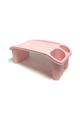 Sabanbaba Plastik Hobi Masası Laptop Sehpası Pembe