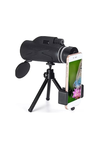 Trendooze Zoom Triline Teleskopu Tek Monoküler Hd Göz El Dürbün 80x Ae