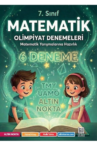 Altın Nokta Yayınları 7. Sınıf Matematik Olimpiyatlarına Hazırlık Seti 4 Kitap