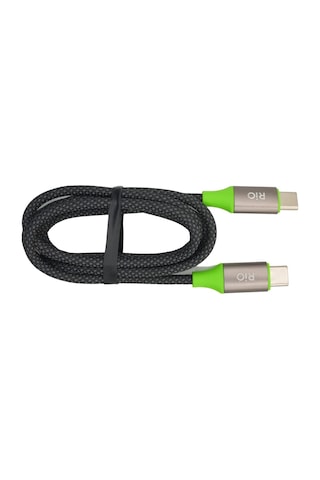 Rio Tech 60w Usb Type-c Hızlı Şarj Ve Data Kablosu 1 Metre