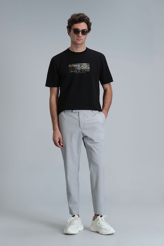 Lufian Erkek Bıanca Modern Grafik T-shirt 111020193 Siyah