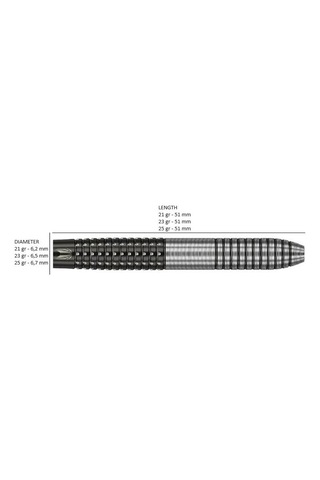 Target Raymond Van Barneveld Rvb G3 % 95 Tungsten Sp Çelik Uçlu Dart Oku