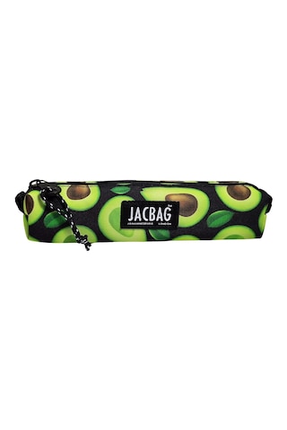 Jacbag Prizma Jac Tek Bölmeli Yeşil Avokado Kız Çocuk Kalemlik Çok Renkli