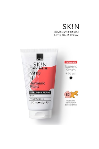 Sk N Tazeleyici Krem + Serum 50 Ml.