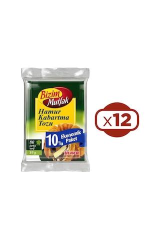 Bizim Mutfak Hamur Kabartma Tozu 10 Lu X 12 Adet