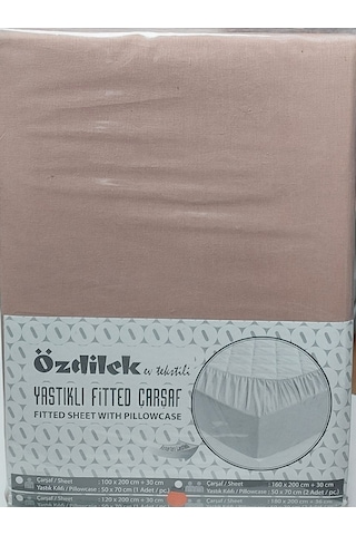 Özdilek Colourist Battal Çift Kişilik Çarşaf Seti 180x200 -toprak Toprak