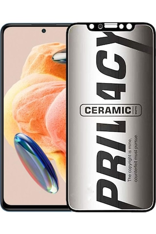Xiaomi Redmi Note 12 Pro Hayalet Ekran Koruyucu Mat Seramik Hayalet Gizli 9018000001793