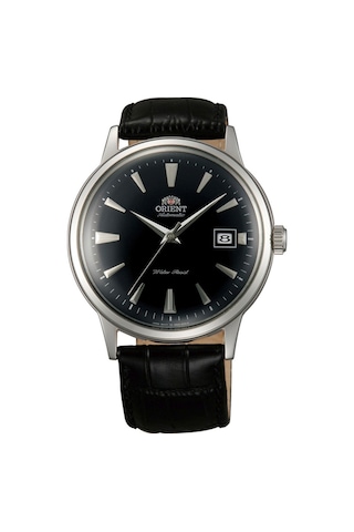 Orient Bombino Tac00004b0 Kurmalı Otomatik Deri Siyah 41 Mm Erkek Kol Saati Gri