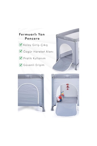 Prego Odessa Oyun Parkı Gri 8064