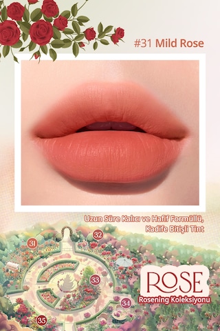 Peripera Ink Airy Velvet 31 Mild Rose
