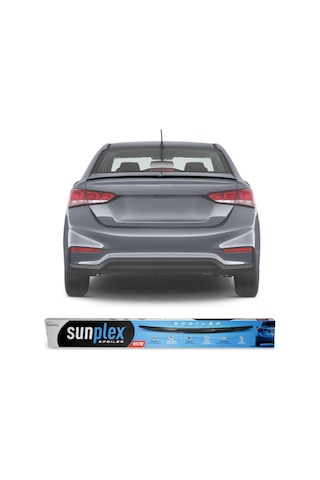 Hyundai Accent Blue Spoiler Bagaj Üstü Sunplex Piano Black 2011-