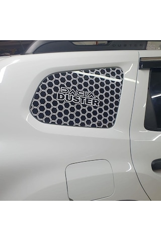 Dacia Duster Kelebek Cam Petek Sticker 2018 Sonrası