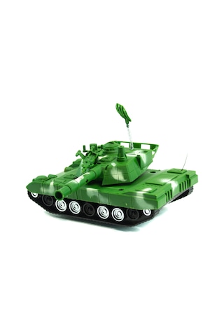 Uzaktan Kumandalı Tank Işıklı Oyuncak Tank Yarım Fonksiyon