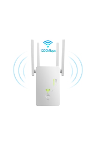 Geeksen Repeater Ac1200mbps Wifi Menzil Genişletici/tekrarlayıcı/yönlendirici
