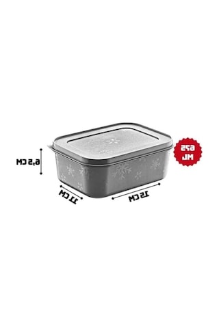 No Frost Silikon Saklama Kabı Kapaklı, 675ml 0