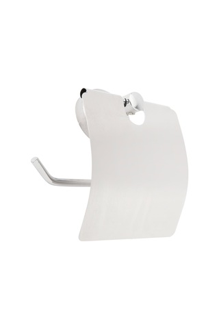Akınn Lüx Geniş Kapaklı Kağıtlık - Krom - 13x5x12,3 Cm Renkli