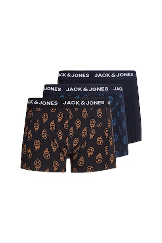 Jack & Jones Jack&jones Jacdale Smiley Trunks 3'lü Erkek Boxer 12301230 Çok Renkli