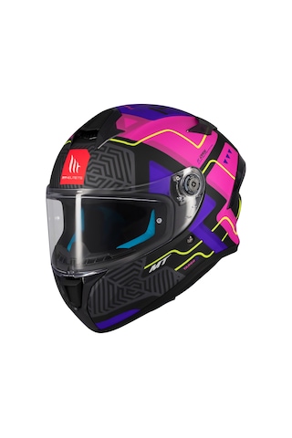 Mt Helmets Mt Helmets Targo S C8 Brık Kask Mat Pembe