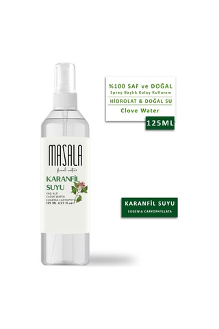 Masala %100 Doğal Saf Karanfil Suyu 3 x 125 ML