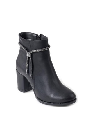 Papuçcity Sprs 02971 Kadın 7,5 Cm Topuklu Bot 001