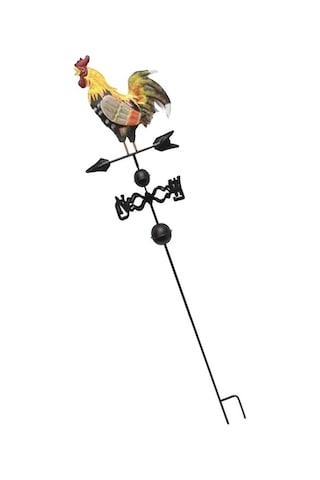 Suntek 47 '' Avrupa Metal Boyalı Horoz Rüzgar Gülü Yön Burcu