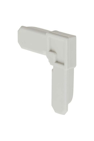Prime Line Mp7729 50 Screen Çerçeve Köşe, 5/16 X 3/4 İnç, Beyaz Plastik, 50 Adet