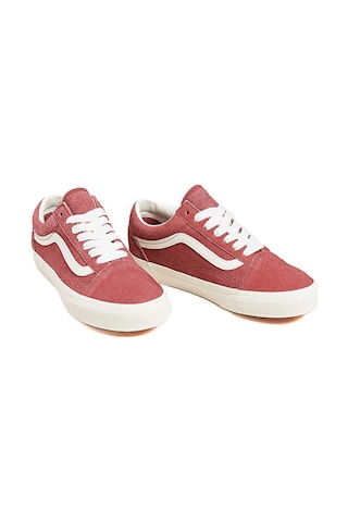 Vans Old Skool Kadın Günlük Ayakkabı Vn000d6wcrl1 Kırmızı Kırmızı