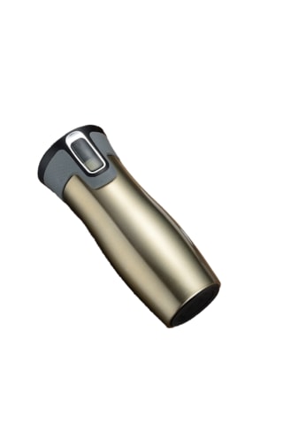 Paslanmaz Çelik Taşınabilir Araba Bardağı-şampanya Altın Rengi