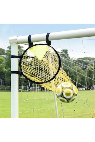 Homyl Futbol Eğitim Ağı Profesyoneller Katlanır Takılması Sarı