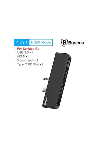 Baseus Multifunctional Hub Surface Go Type-C Audio To Hd4K Usb3.
