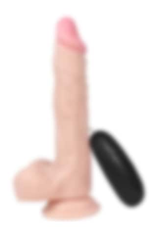 Fastieshop Titreşimli Realistik Gerçekçi Dokulu Dildo - 21 Cm