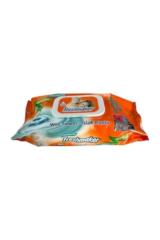 Freshmaker Islak Havlu Mendil - Alkolsüz - pH Dengelenmiş - Çiçeksi Kokular - 90 Adetlik 1 Paket