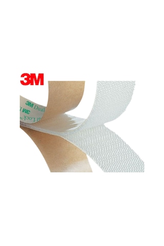 Şeffaf Cırt Dual Lock Yapışkanlı Cırt 1000 Kez Açılıp Kapanabilir 25mm X 50cm