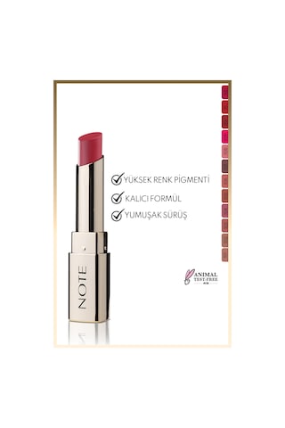 Note Cosmetics Iconic Matte Lipstick Kalıcı Mat Ruj 109 Limitless Kalıcı Mat Ruj - Pembe 109