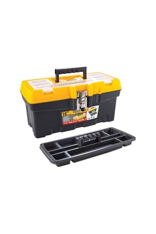 Süper Bag 2076 16 Inç Takım Çantası Alet Kutusu Organizer Düzenleyici Metal Kilitli