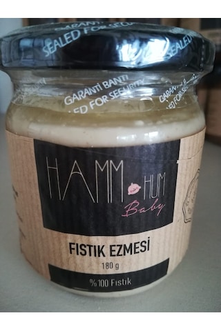 Hamm-Hum Fıstık Ezmesi Bebek Serisi Sade 180 G