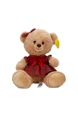 4810 Peluş Ayı Elbiseli 32cm 2a