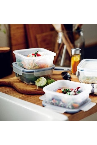 Ikea 365+ Plastik Saklama Kabı, Şeffaf, 750 Ml