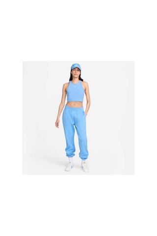 Nike Nsw Fleece Bol Kalıp Pant Kadın Eşofman Altı Fz4632-412 Mavi
