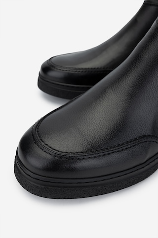 Valmenti Erkek Hakiki Deri Siyah Casual Bot 01 2076 Erk Bot Sk24-25 Sıyah Siyah