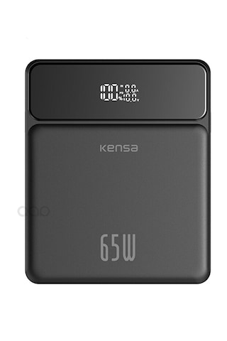 65w Kendinden Kablolu Turbo Hızlı Şarj Power Bank Macbook & Notebook Şarj Eder 65 Watt 20,000 Mah